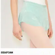 Bullet Pointe Pull on Dance Skirt - Seafoam Color - Ladies Small - NWT