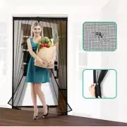 48" x 83" Magnetic Screen Door w/Heavy Duty Mesh Curtain Retractable Screen Door