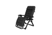 King Size Recliner Foldable Indoor/Outdoor Reclining Lazy Chair Comfort Pack With Cup Holder & Cushion