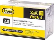 Trevi 0C60P4 Audiocassette Yellow