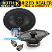 MEMPHIS MCX692 6"x9" COAXIAL SPEAKERS ALUMINUM TWEETERS CROSSOVERS CAR AUDIO NEW