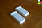 2 Pack - Light Switch Cover Guard - Stop Accidental Press and Switching -Colours
