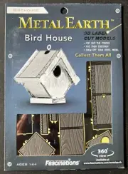 Metal Earth Bird House MMS039 3D Laser Cut Metal Model Kit ‘Sullys Hobbies’