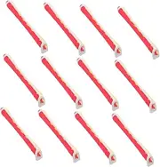 Ipetboom 24pcs Perm Bar Hourglass Rollers for Natural Hair Curl Perm Rod Barrettes Hair Rollers for Short Hair Wand Perms Thermal Hair Rollers Perm for Hair Perming Pins Perm Kit Pp