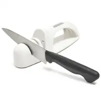 在飛比找PChome24h購物優惠-日本製造Simomura三用陶瓷磨刀器(白色)