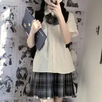 在飛比找ETMall東森購物網優惠-嘎嘎好看正版全套百褶裙jk制服