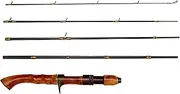 Abu Garcia Conolon Various Trout Bass Catfish Old Tackle Gun Grip Wood Grip