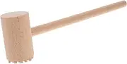 ORFOFE 4Pcs Mini Wooden Mallets for Safe Lightweight Wood Hammers for Building Blocks Party Favors and Creative Play Smooth Surface Durable Design