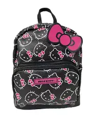 Sanrio Hello Kitty 11" PU Leather Fashion Backpack-C6CM45WN