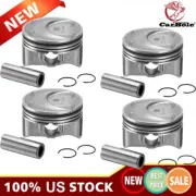 4pcs G4KH Pistons &Ring 23410-2G400 For Kia Optima Sportage 2011-2013 2.0L Turbo (for: Hyundai)