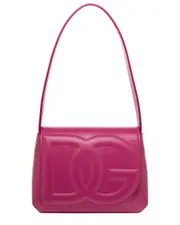 Dolce & Gabbana DG Logo Leather Shoulder Bag NoSize Pink