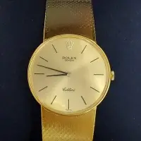 在飛比找Yahoo!奇摩拍賣優惠-勞力士 rolex cellini 徹里尼 18k 手上鍊 