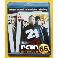 在飛比找蝦皮購物優惠-⊕Rain65⊕正版藍光BD【決勝21點】-吉姆史特格斯*凱