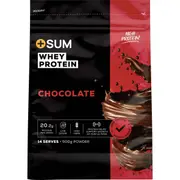 PlusSum Whey Protein Powder Chocolate Flavour 500g