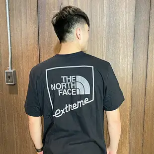 美國百分百【The North Face】T恤 TNF 短袖 T-shirt 北臉 小logo 男 黑色 AZ37