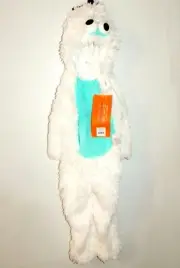 18-24 Months Toddler One-Piece Yeti Hooded Jumpsuit Costume