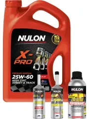 Nulon X-Pro 25W-60 Engine Oil 5L + Octane Booster, Treatment & Extreme Clean