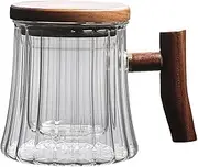 XIALON 460ml Glass Cup Filter Tea Cup Tea Water Separation Cup Tea Ceremony Kung Fu Tea Set