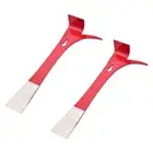 3 in 1 Stainless Steel Bee Hive Tool with J Hook,2 Pcs Bee Hive Scraper for9906