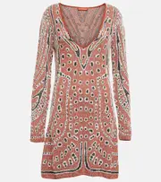 [Altuzarra] Altuzarra Leone jacquard minidress AU 10 multicoloured