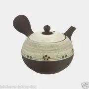 Tokoname Pottery :SYUNZYU Japanese Pottery Kyusu Tea Pot 200cc ceramic mesh net