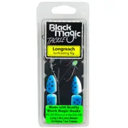 Black Magic Longreach Pre Made Surf Bottom Pulley Fishing Rig #Blue / White Float