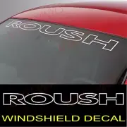 Ford Mustang ROUSH Windshield Vinyl Decal Sticker Custom Vehicle Logo WHITE