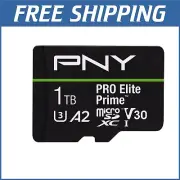 1TB PRO Elite MicroSD Card - Read 200MB/s, write 150MB/s for Smartphones/Drones