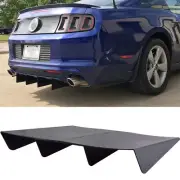 For Ford Mustang GT Rear Diffuser 4 Shark Fins Bumper Lip Lower Splitter Spoiler (for: Ford)