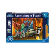 Ravensburger How to Train Your Dragons Realms Puzzle 100 Pce