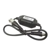 Rohs G-01 Security Camera Ground Loop Isolator Black BNC Male to Female Coaxial