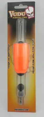 Vudu E-VCC-O Cone Weighted Loud Popping Cork Orange 2.5"