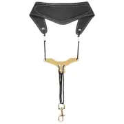Saxophone PU Leather Strap Padded Upgraded for Alto Tenors Saxophone