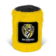 Richmond Tigers AFL Fluffy Furry Stubby Holder Can Cooler