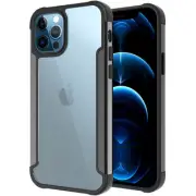 GSA Aluminum Alloy Bumper Case for Apple iPhone 13 (6.1") - Clear/Black