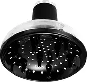 ASAKKURA Professional Hair Dryer Diffuser Nozzle Transparent Curl Enhancer for and Quick Styling Compatible with Hair Dryers for Salon and Home Use