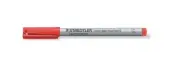 Staedtler OHP Marker 311-2 Fine OHP OVERHEAD PROJECTOR RED non-permanent 12B068