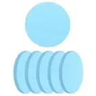 6Pcs 3.9" Round Diatomaceous Coasters for Plants Drink, Blue