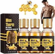 Mentherm Bee Venom Gynecomastia Heating Oil,Chest Fat Burner for Men,Mentherm Bee Venom Gel 15ml/Fl.Oz