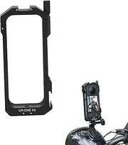 Aluminium Alloy Protective Frame for Insta360ONE X3, Portable Camera Housing Cage with Side Avoidance Design, Compact Protective Case Replacement for Action Camera