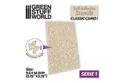 Green Stuff World: Self-Adhesive Stencils - Classic Camo 1