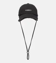 [Jacquemus] Jacquemus La Casquette Artichaut baseball cap UK 7 1/8 black