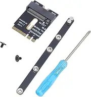 M.2 Nvme SSD Convert Adapter, M.2 A E WiFi Port PCIe 4.0 M Key Nvme SSD Convert Card, M.2 NGFF M Key SSD Convert Card for Nvme SSD