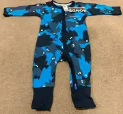 Bonds BNWT 2018 Halloween Blue Ghost Zippy - Size 000 (0-3 Months)