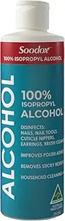 100% Isopropyl Alcohol IPA Cleaner & Rubbing Alcohol | Convenient Flip Top Lid | One Bottle So Many Uses! (250 ml)
