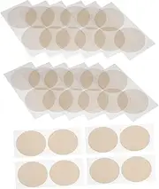 [HORIALENCE] 150Pairs Breathable Male Nipple Covers for Running Sports Pads for Comfort During Exercise for Gyms Parties and Travel Beige