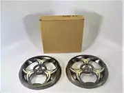 [1 Pair] Fusion MS-FR602G Replacement Grilles for MS-FR602 Speakers -Silver -New