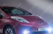White LED w/ Blue Halo Fog Lamp Driving Light Kit for 2011-2017 Nissan Leaf (for: Nissan)
