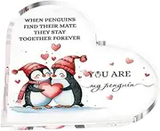 Valentines Day Gifts for Him Her, Anniversary Acrylic Keepsake 5.1 * 5.1 in Boyfriends Girlfriends Gifts Husband Wife Valentines Anniversary Wedding (Heart)