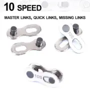 Bicycle Chain Master Links - for 10 Speed Chains - Quick Links, Missing Links